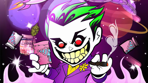 Joker Got High Wallpaper