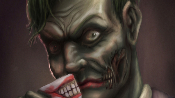 Joker Half Face Wallpaper