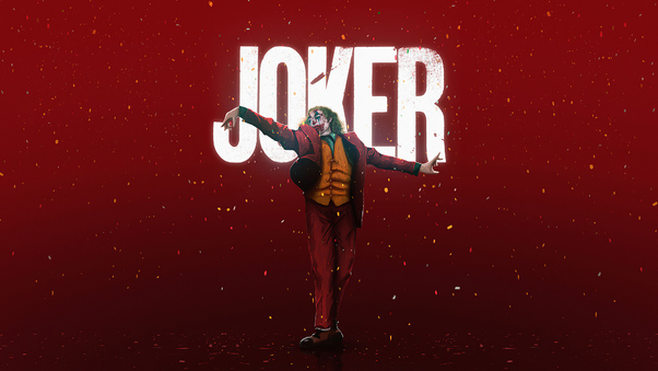 Joker Hands Up 4k Wallpaper