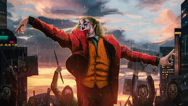 Joker Happy Wallpaper
