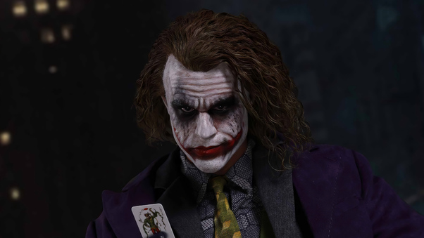 Joker Heath Ledger4k Wallpaper