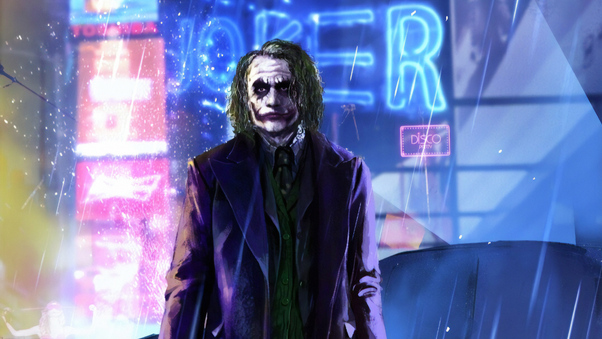 Joker In The Street Wallpaper