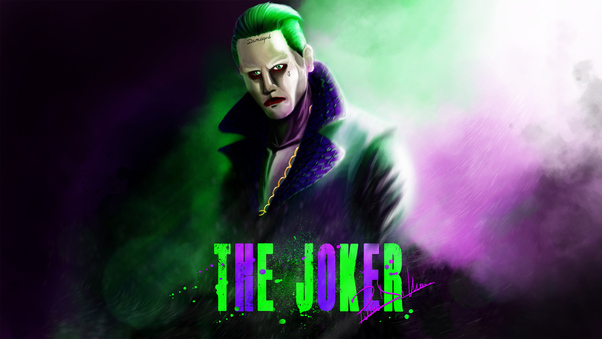 Joker Jared Leto Artwork 5k Wallpaper