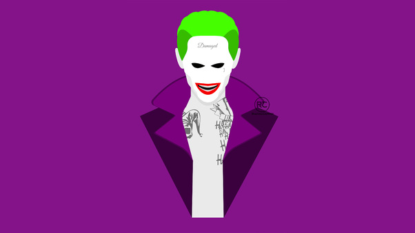 Joker Jared Leto Artwork Wallpaper