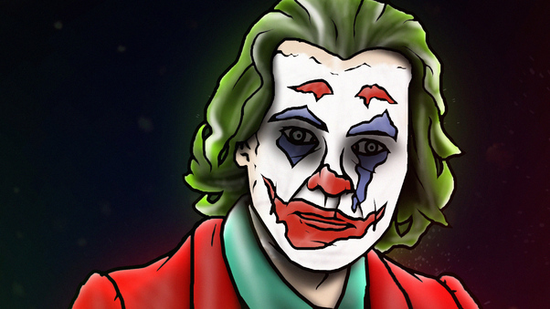 Joker Joaquin Phoenix Artwork Wallpaper