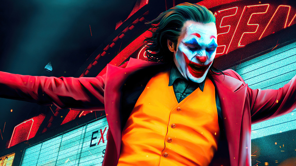Joker Joaquin Phoenix Dancing 4k Wallpaper