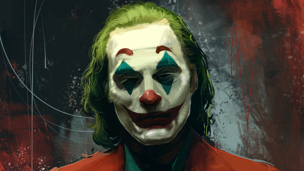 Joker Joaquin Phoenix Movie Artwork Wallpaper