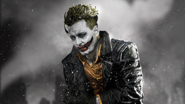 Joker Johnny Depp Wallpaper
