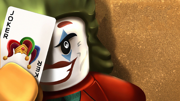 Joker Lego Art Wallpaper