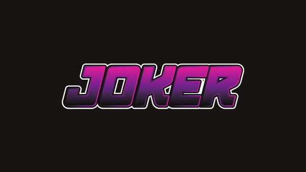 Joker Logo 4k Wallpaper