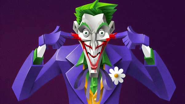 Joker Mad Artwork Wallpaper