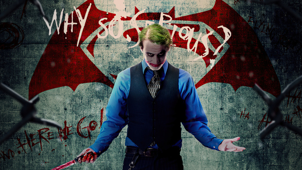 Joker Mad Man Wallpaper