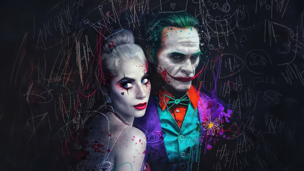 Joker Mischief And Harley Mayhem Wallpaper