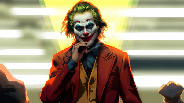 Joker Movie Smile Wallpaper