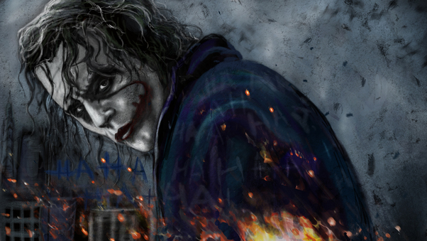 Joker New Artworks 4k Wallpaper