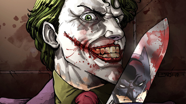 Joker New Digital Arts Wallpaper