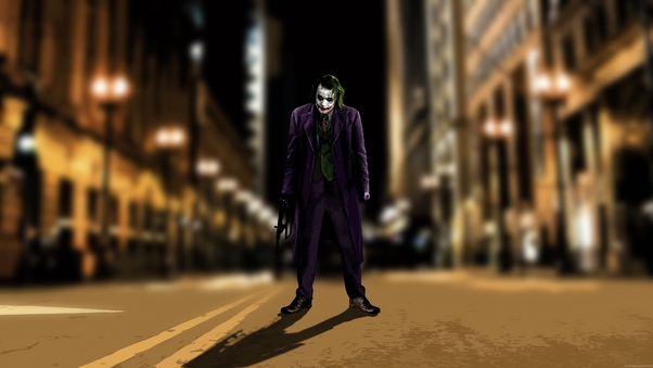 Joker On The Streets Wallpaper