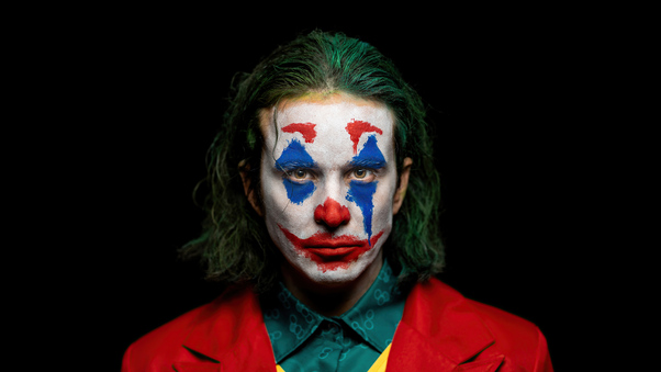 Joker Put On A Happy Face 5k Wallpaper