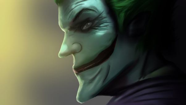 Joker Side Face Wallpaper