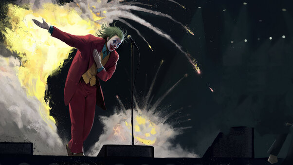Joker Singing Song Wallpaper