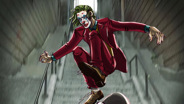Joker Skateboarder Wallpaper