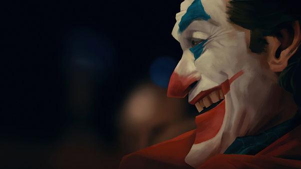 Joker Smile At Tv Show Wallpaper