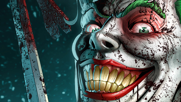 Joker Smile Danger 4k Wallpaper