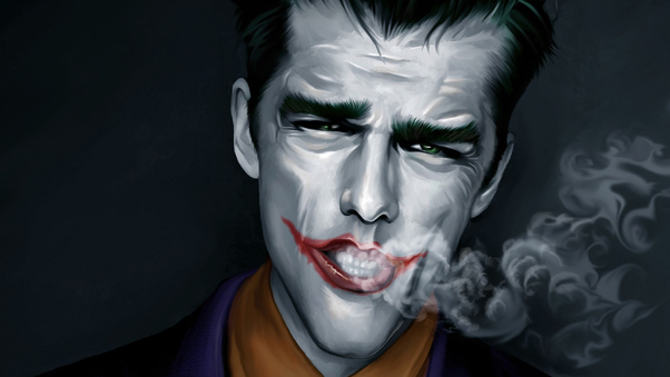 Joker Smoker Wallpaper