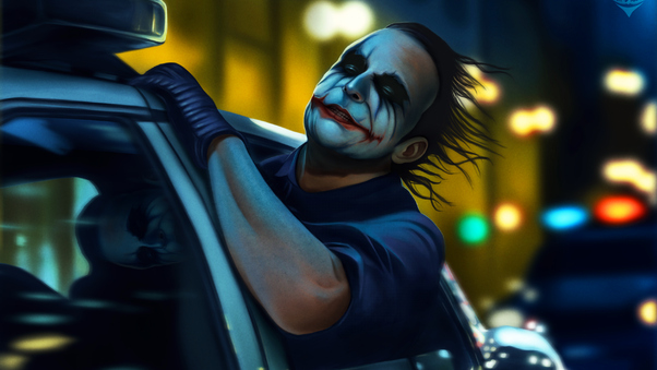 Joker The Dark Knight 4k 2018 Wallpaper