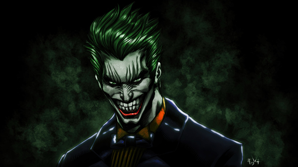 Joker The Laughing Face 4k Wallpaper