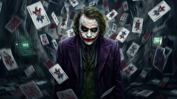 Joker The Smile That Started Everything (1336x768) Resolution Wallpaper