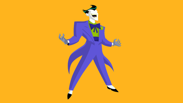 Joker Vector Style Wallpaper