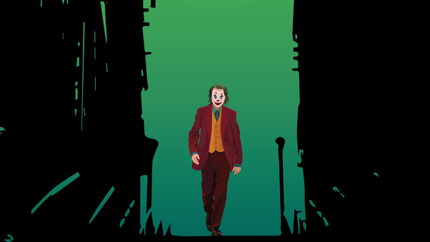 Joker Walking Fame Wallpaper