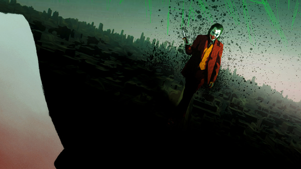 Joker Walking Wallpaper