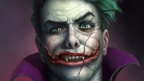 Joker Weird Wallpaper