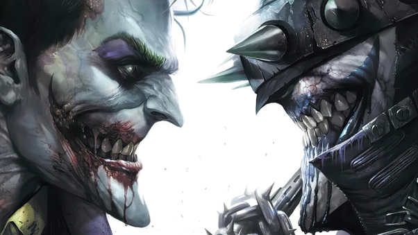 Joker Who Laughs Wallpaper