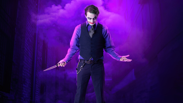 Joker Who Smile Everyday 5k Wallpaper