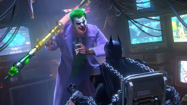 Joker X Batman 4k Wallpaper