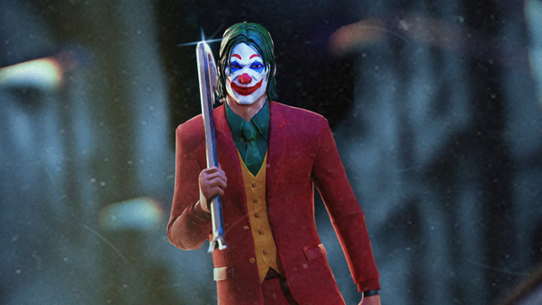 Joker X Fortntie Wallpaper