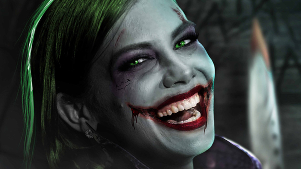 Joker X Girl Cosplay 4k Wallpaper