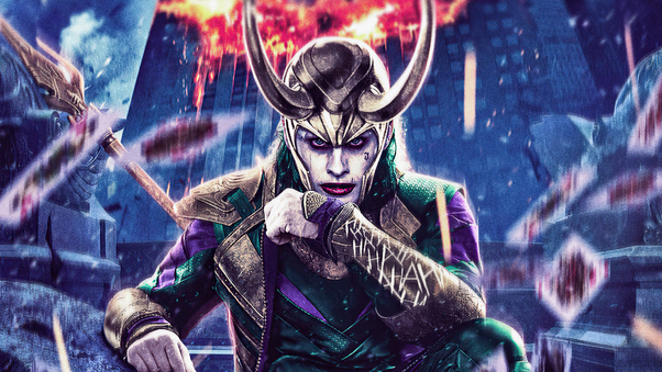Joker X Loki Wallpaper