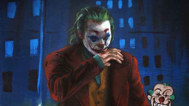 Jokers Mysterious Acrylics Wallpaper