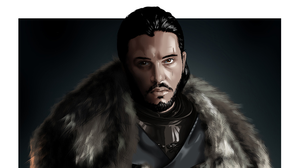 Jon Snow Game Of Thrones Digital Art Wallpaper