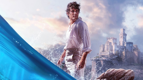 Jonah Hauer King As Prince Eric In The Little Mermaid Movie Wallpaper