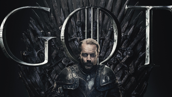 Jorah Mormont Game Of Thrones Season 8 Poster Wallpaper