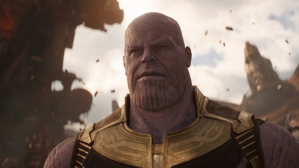 Josh Brolin As Thanos In Avengers Infinity War 2018 Wallpaper