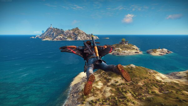 Just Cause 3 Flying Suit Wallpaper
