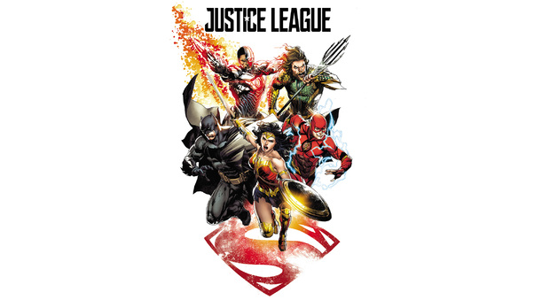 Justice League 2017 Comic Art Wallpaper