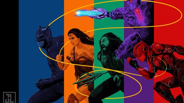 Justice League 2017 Heroes Unite Wallpaper