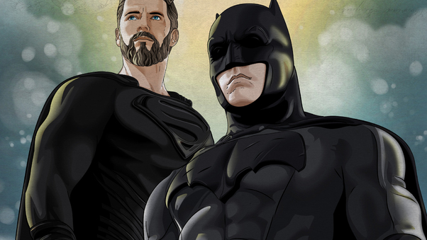 Justice League Batman Superman Artwork Wallpaper